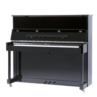 海曼钢琴HM120GX黑色亮光