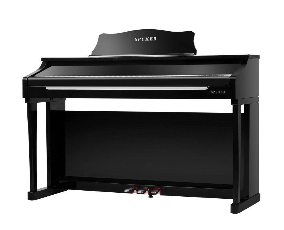 英国SPYKER世爵电钢琴 88键重锤 黑色烤漆 HD-8816