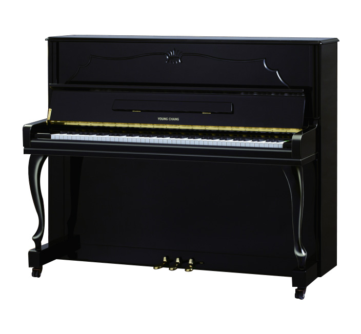 YOUNG CHANG英昌 YK125C BP韩国品牌 经典款高端立式钢琴