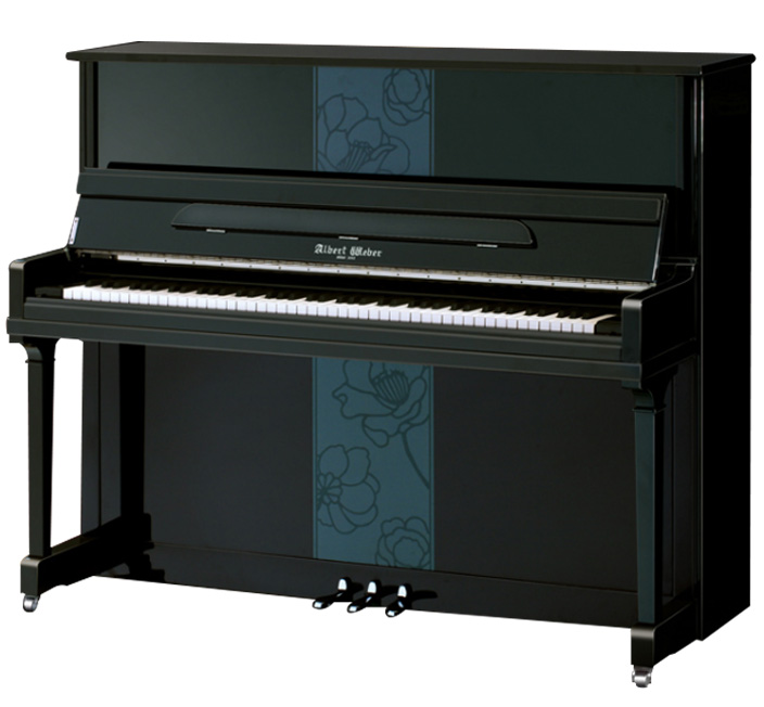 韦伯钢琴WEBER AW121EN BP 实体店铺 品质保证